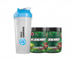X-Zero Strawberry Coco Guava - 2 x 100 Porsjoner + Shaker