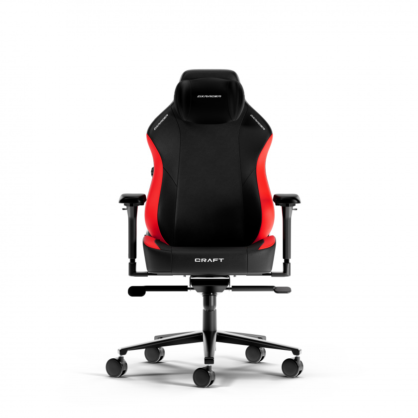 DXRacer CRAFT L Svart & Rød EPU Lær