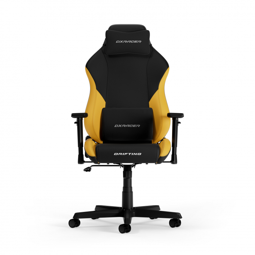 DXRacer DRIFTING XL Svart & Gul EPU Lær