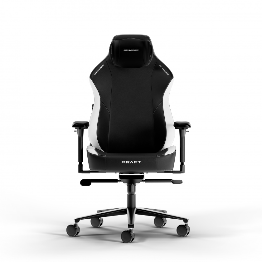 DXRacer CRAFT XL Svart & Hvit EPU Lær