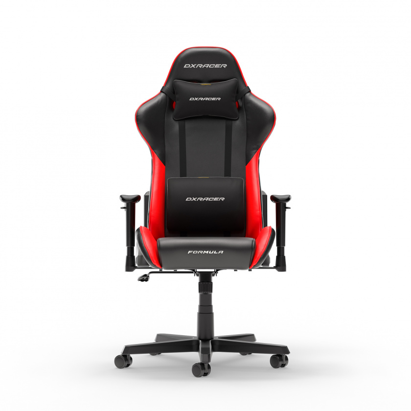 DXRacer FORMULA L Svart & Rød PVC Lær