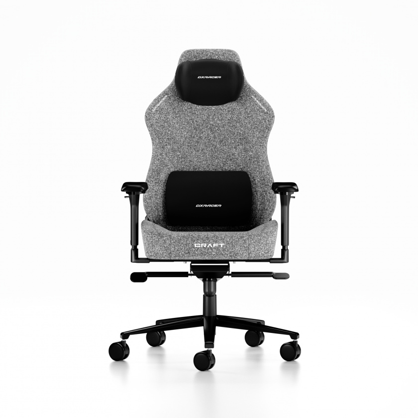 DXRacer CRAFT Gamingstol Grått Stoff XL