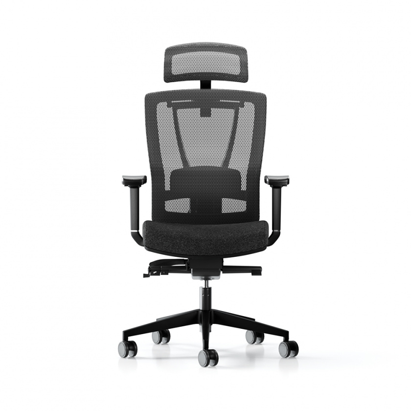 MaxMount Nexus Premium Kontorstol - Svart
