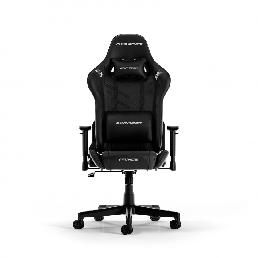 DXRacer PRINCE L Gamingstol Svart PVC Lær